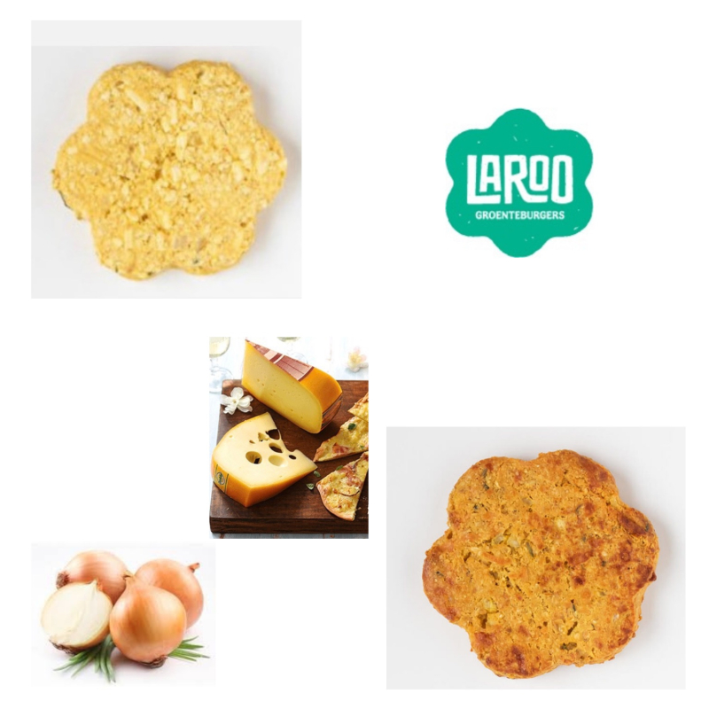 Kaas-uienburger 100 gram